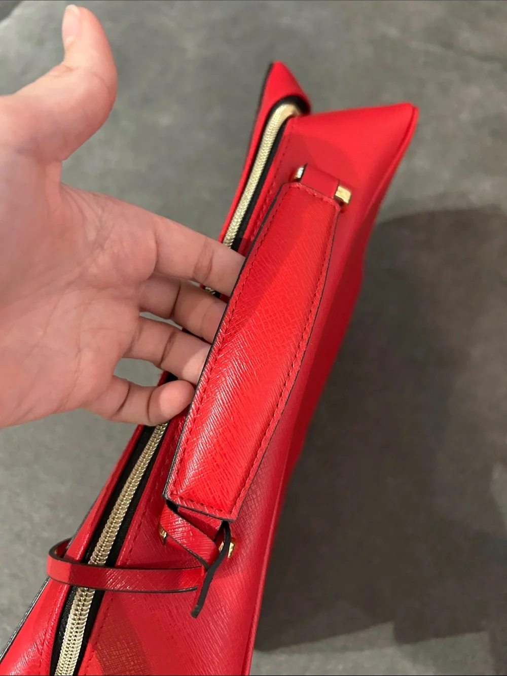 NWT-Estee Lauder Red Embossed Card-Poker Card Inspired Motif Tote/Cosmetics Bag